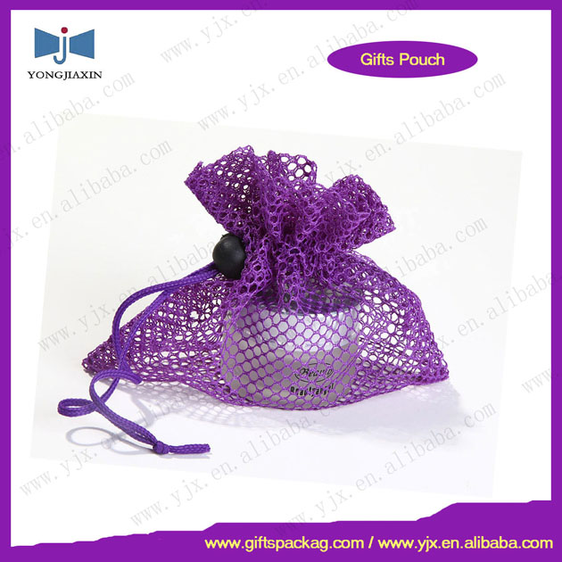 candy mesh bag, customized mesh bag, purple mesh bag, wholesale mesh bag