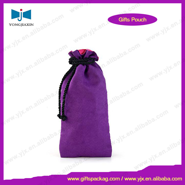 nylon wine packing bag,purple nylon bag,nylon bag customized