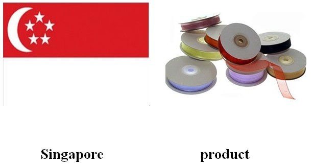 Singapore| organza| ribbon| bow| organza ribbon| yongjiaxin