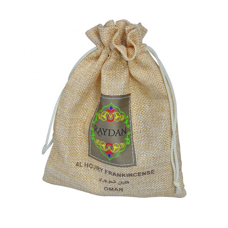 Custom printed jute burlap rice bag for sale