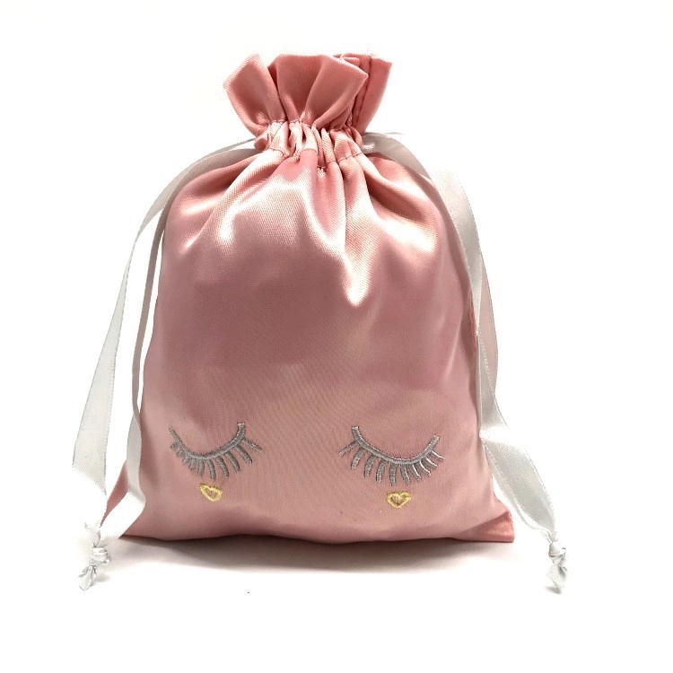 Grade A Colorful Satin Bag For Hair Packaging