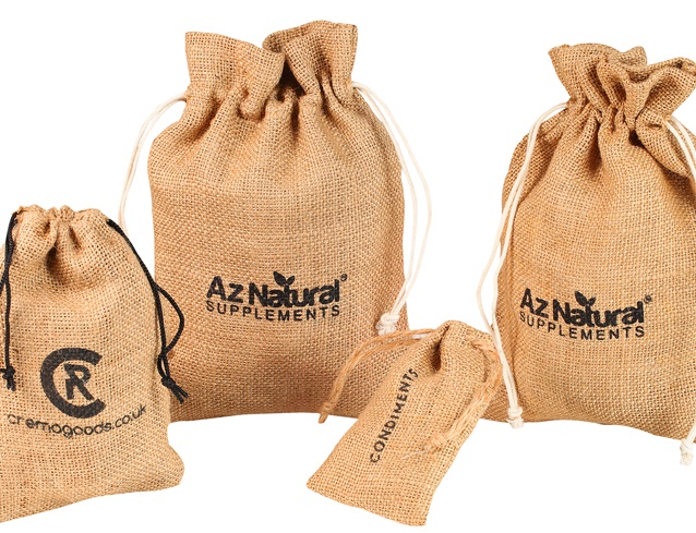 What are the advantages of jute drawstring bag?