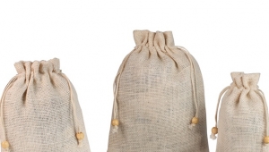 How to wash jute drawstring bags?