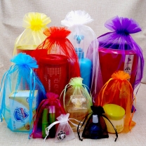 Custom Organza bag Wedding Christmas Gift Bags Jewelry Packaging Organza Pouch Bag