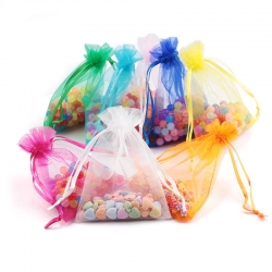  Organza bag Christmas wedding gift bag jewelry packing Display jewelry bag pouch favor bags