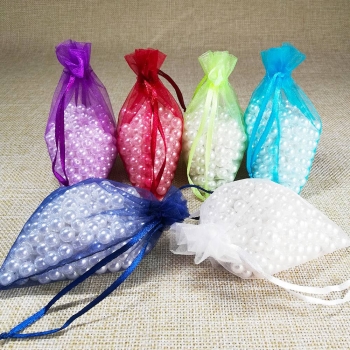 Organza gift Bag Favor packing Bag for Christmas wedding gift packing bags Jewelry Packaging drawstring Bags