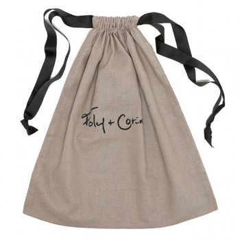 cheaper custom velvet /cotton muslin small drawstring bag