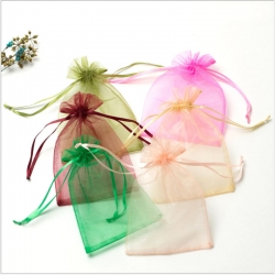 Wholesale Jewelry Packaging Organza Bags Wedding Party Decoration Gift Bags