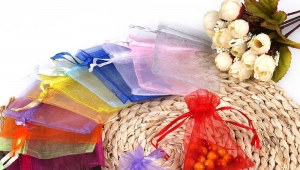 Large Organza Bag Christmas Wedding Gift Bags Colorful Jewelry Packing Bags Display Jewelry Bag